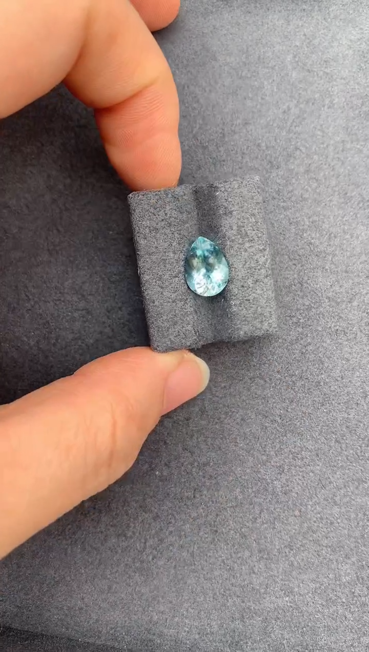 【闪购商品】海蓝宝石裸石未镶嵌2ct海蓝宝