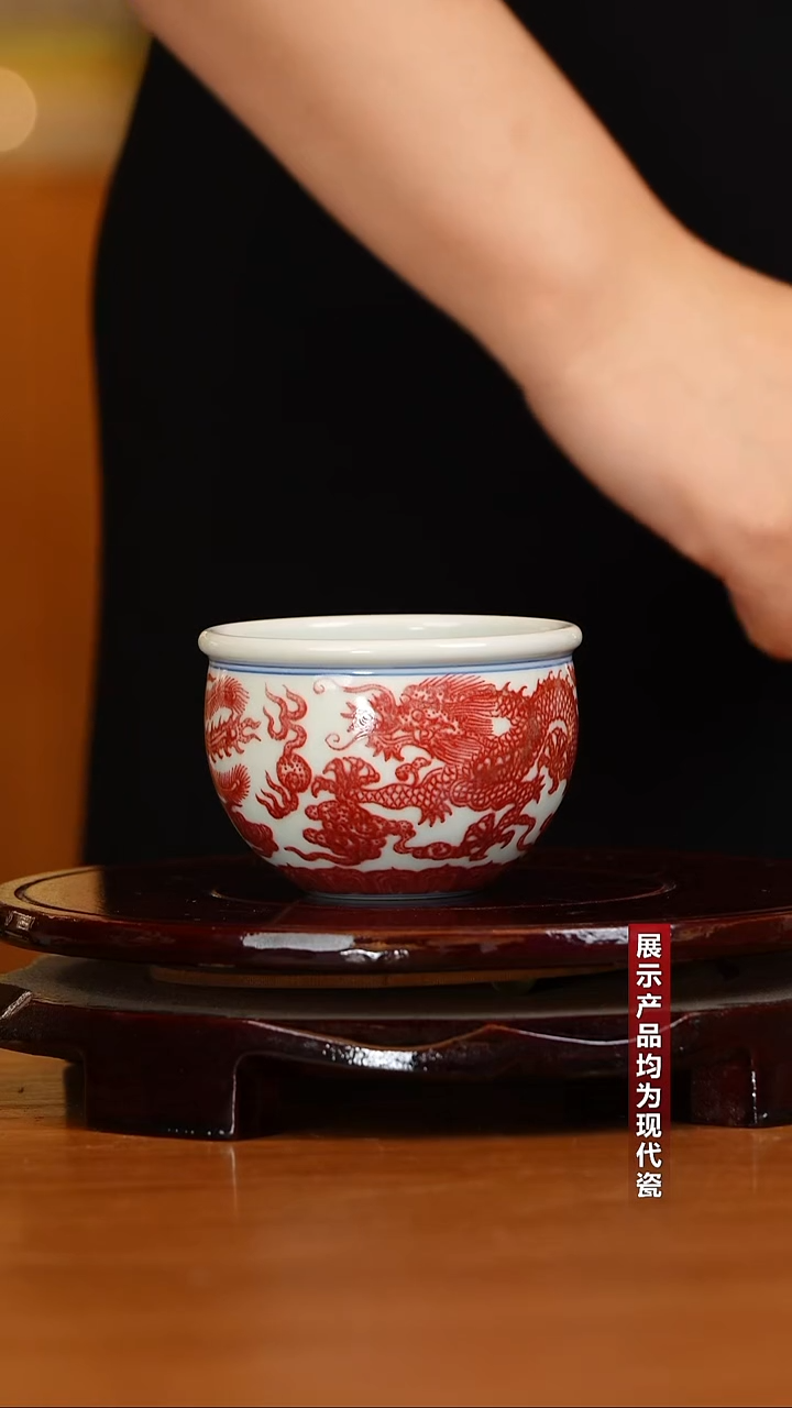 【央广非遗】古窑御器龙凤缸杯