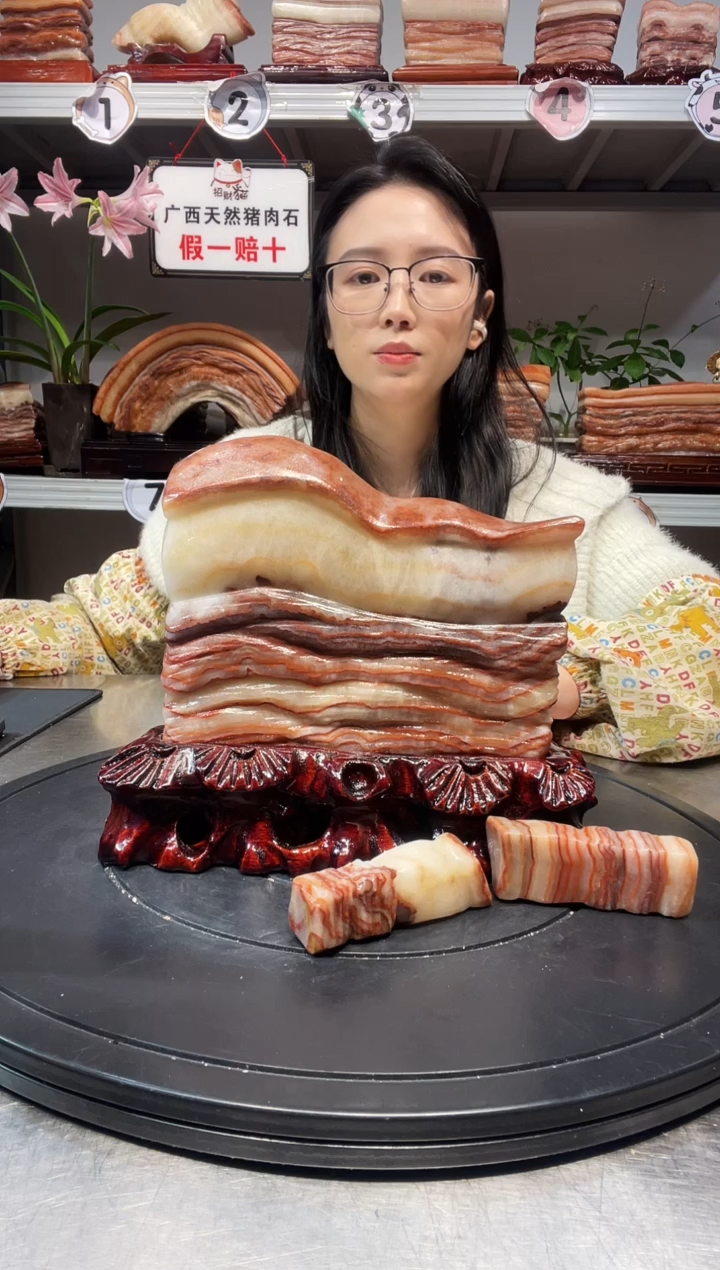 石材天然石材柳州猪肉石19-19-3