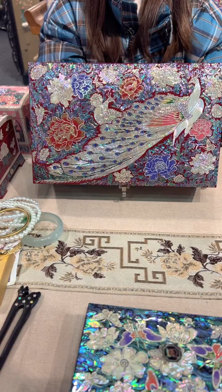 【闪购商品】全满螺·弘贝雅螺钿漆器文化馆