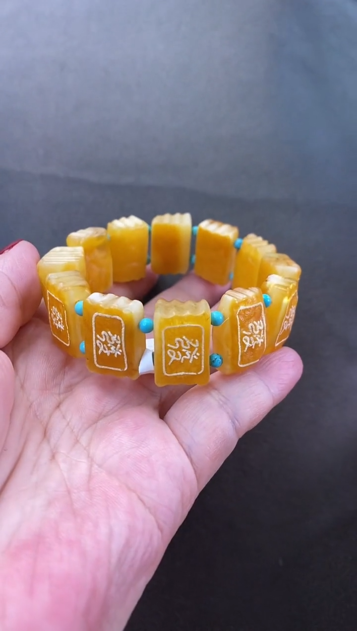 【闪购商品】琥珀手链未镶嵌手串
