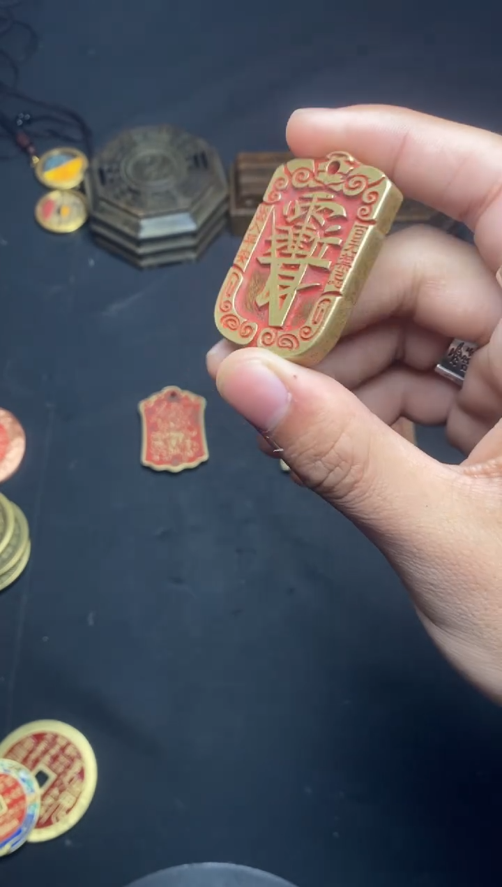 【闪购商品】铜方牌子一个紫薇紫薇