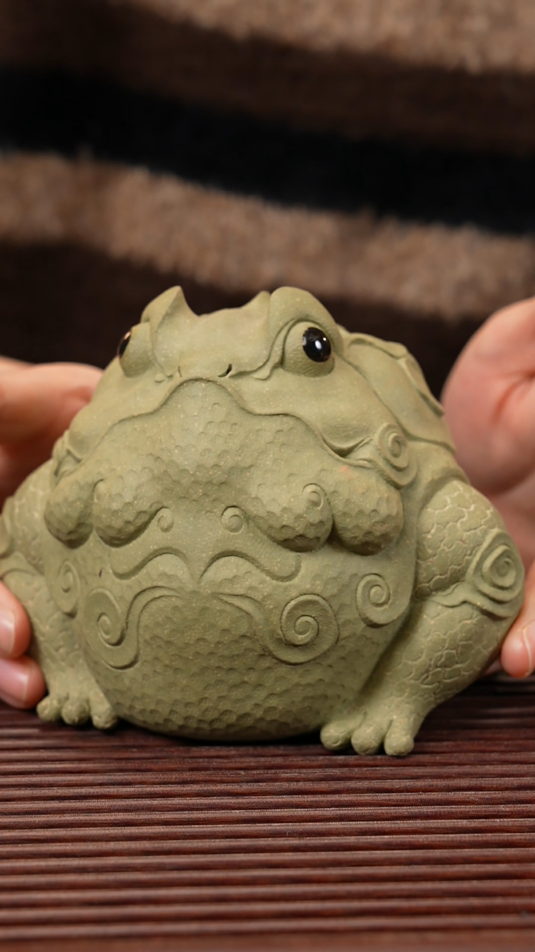 【闪购商品】紫砂茶宠大富贵蛙