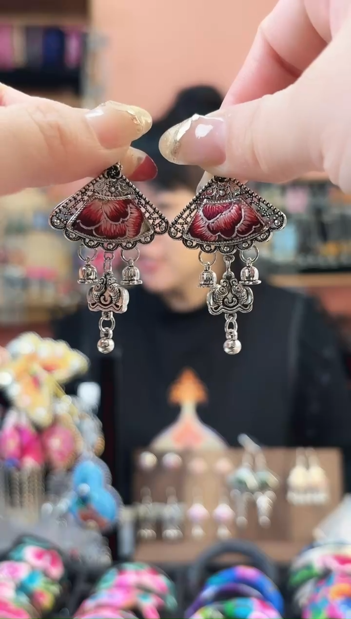 织绣艺枝独绣手工饰品037