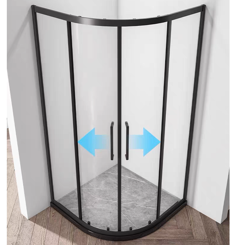 304极窄圆弧淋浴房