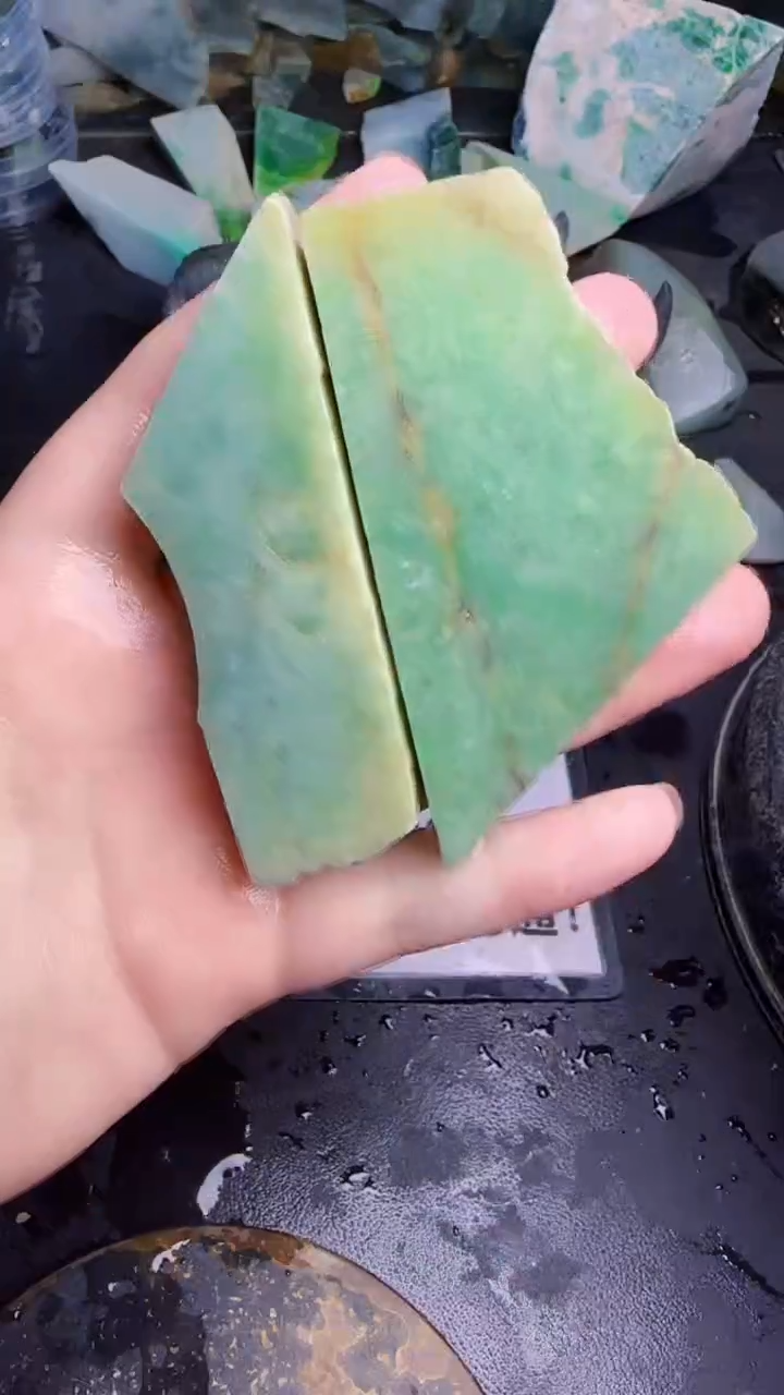 未镶嵌挂件翡翠天然翡翠003