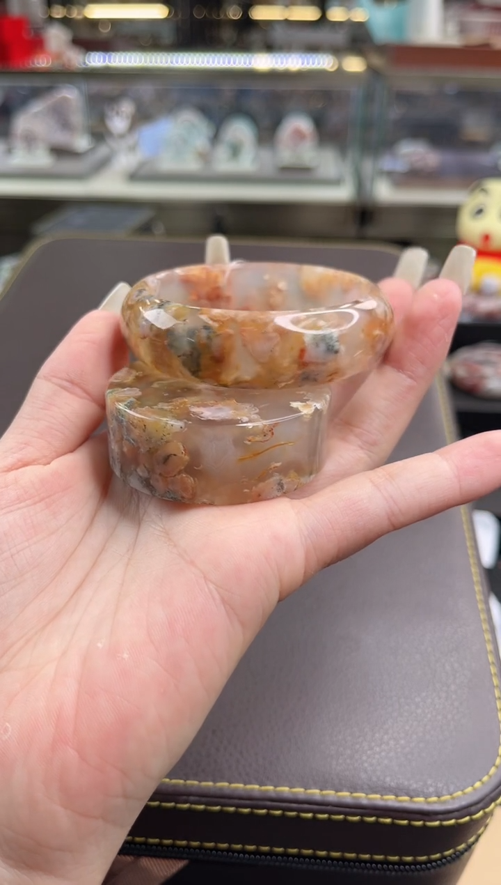 未镶嵌手镯石英质玉53圈口（赠品镯心）6751696