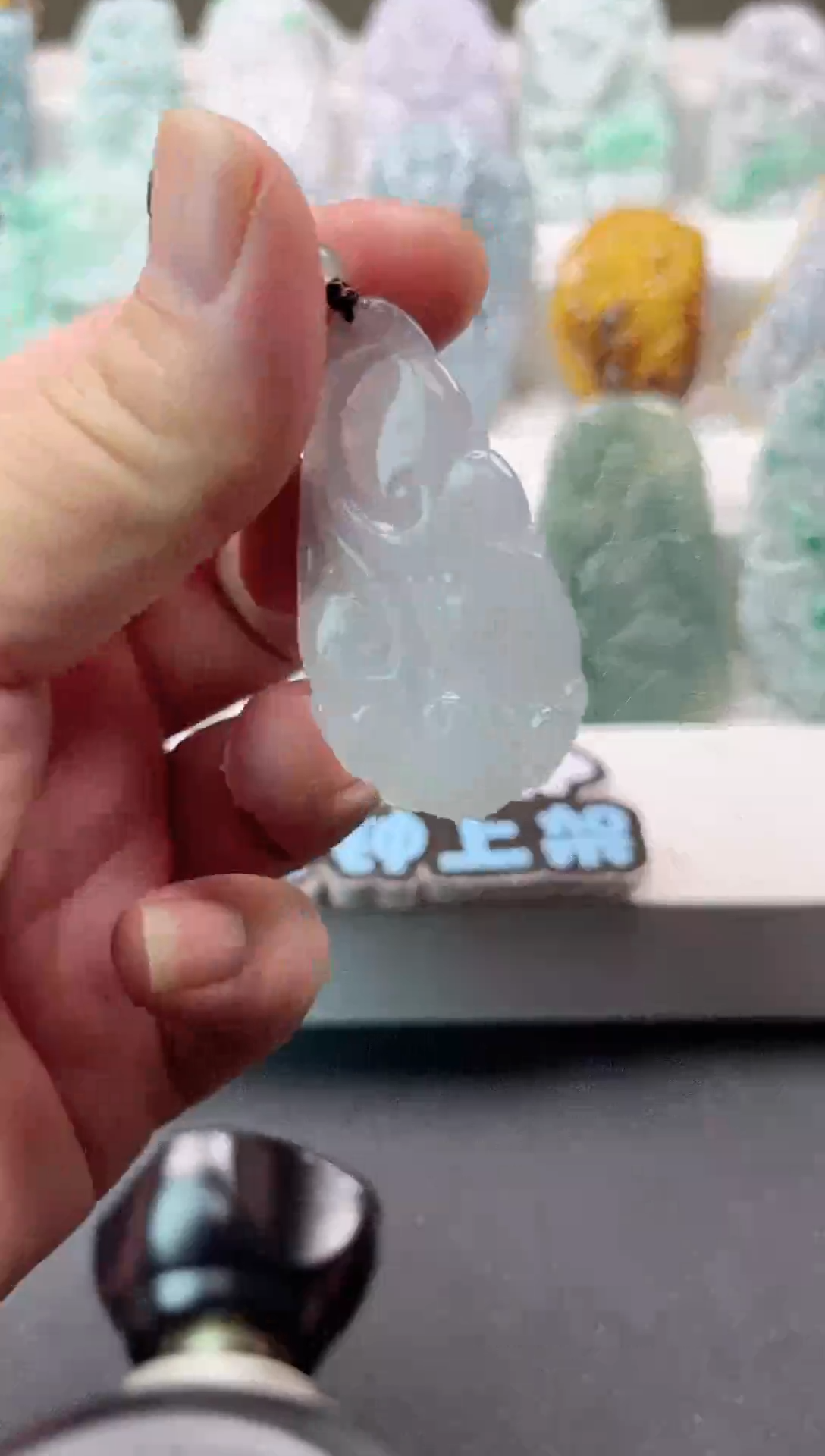 【闪购商品】翡翠颈饰未镶嵌如意