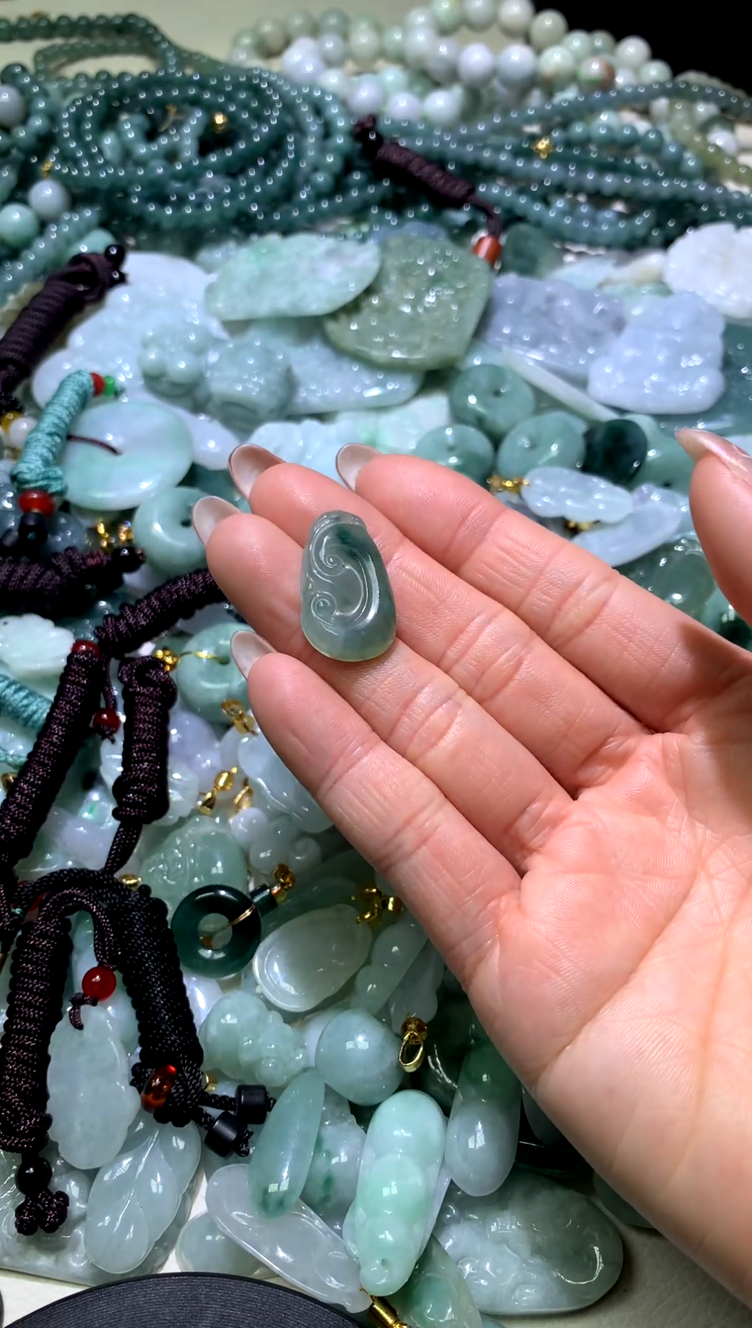 吊坠(不含链)未镶嵌翡翠1