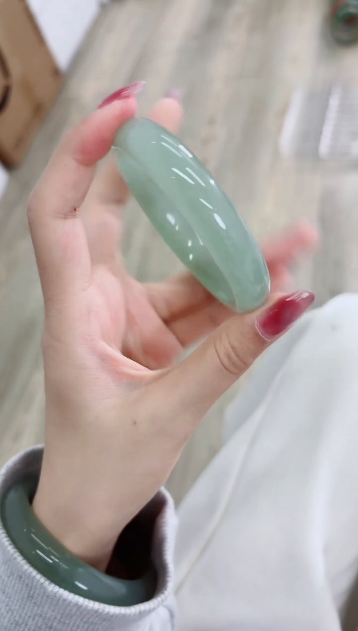 未镶嵌手镯石英质玉202-56D