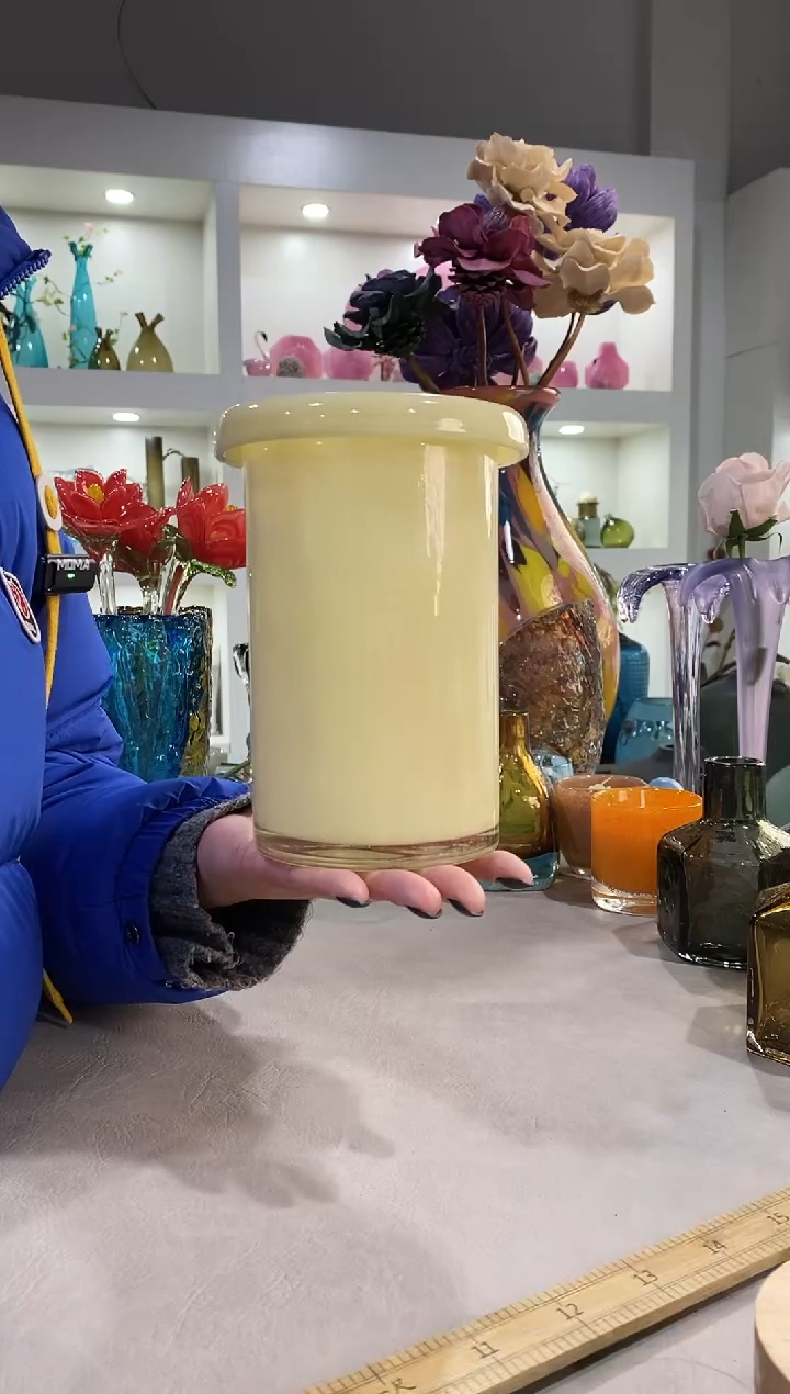 慕忆家手作琉璃花瓶