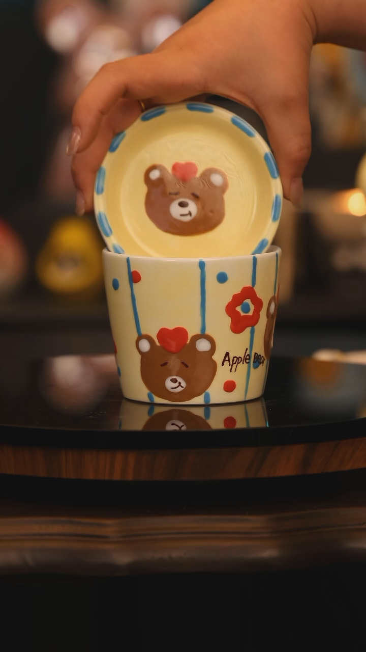 【闪购商品】摆件景德镇釉下彩绘设计师款陶瓷