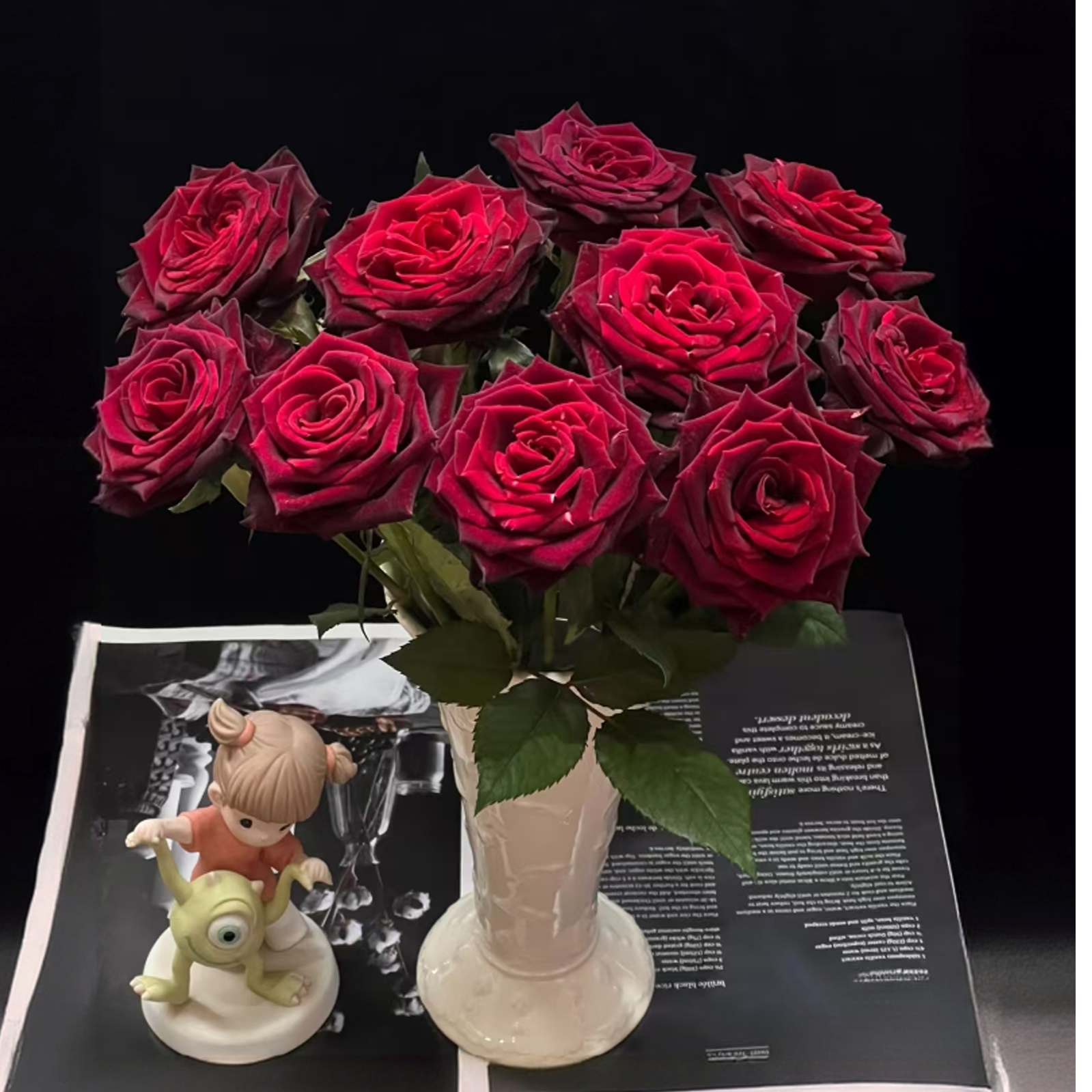 植艺A级【黑巴克】单头红玫瑰——#鲜花#云南基地直发鲜花