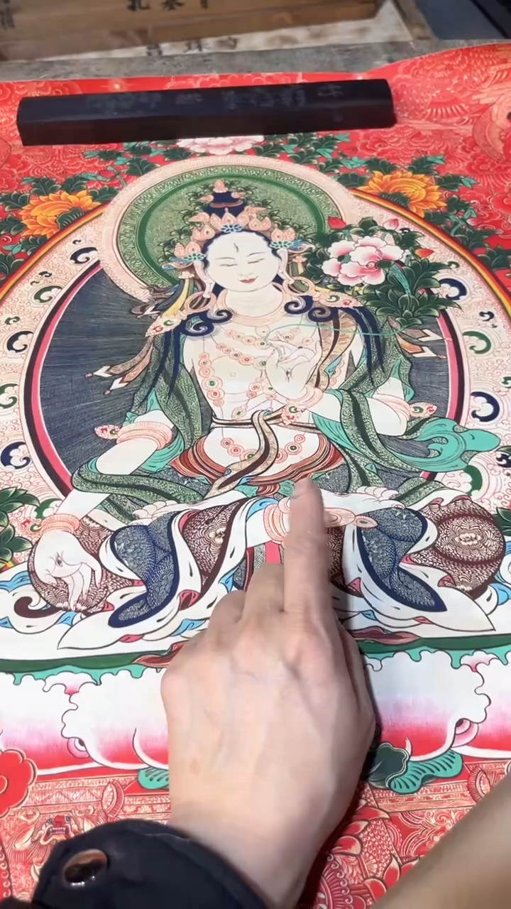 卷轴画卷轴画玖忆唐卡TK36