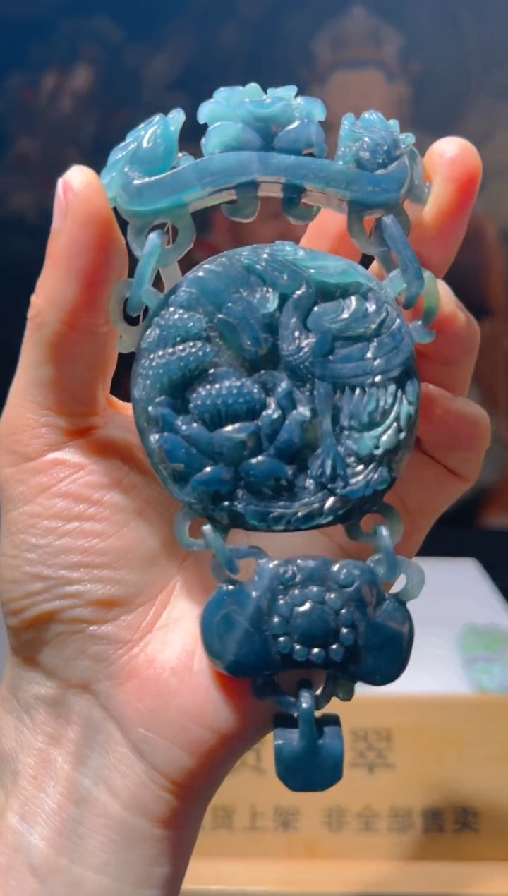 【闪购商品】定制翡翠未镶嵌L-@@QJSXJ217072W