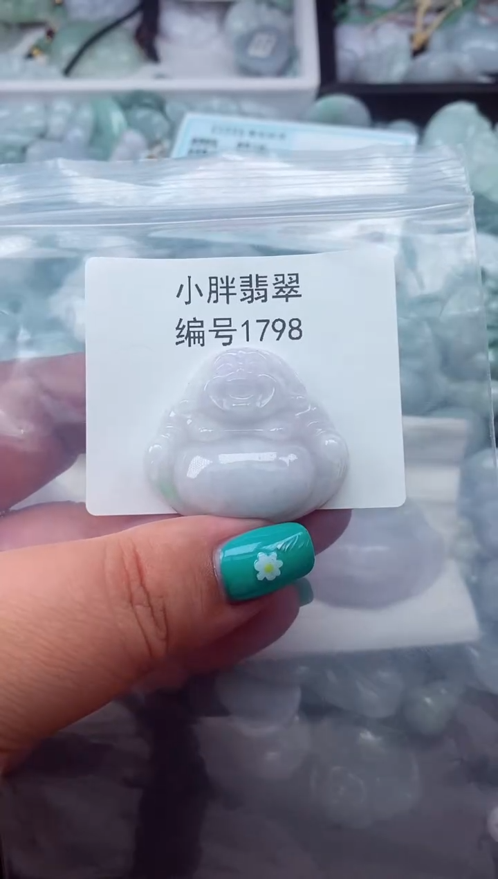 颈饰未镶嵌翡翠缅甸天然A货翡翠1798