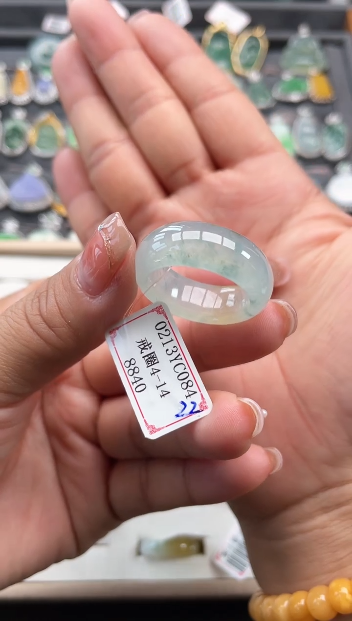 【闪购商品】翡翠戒圈未镶嵌0213YC084