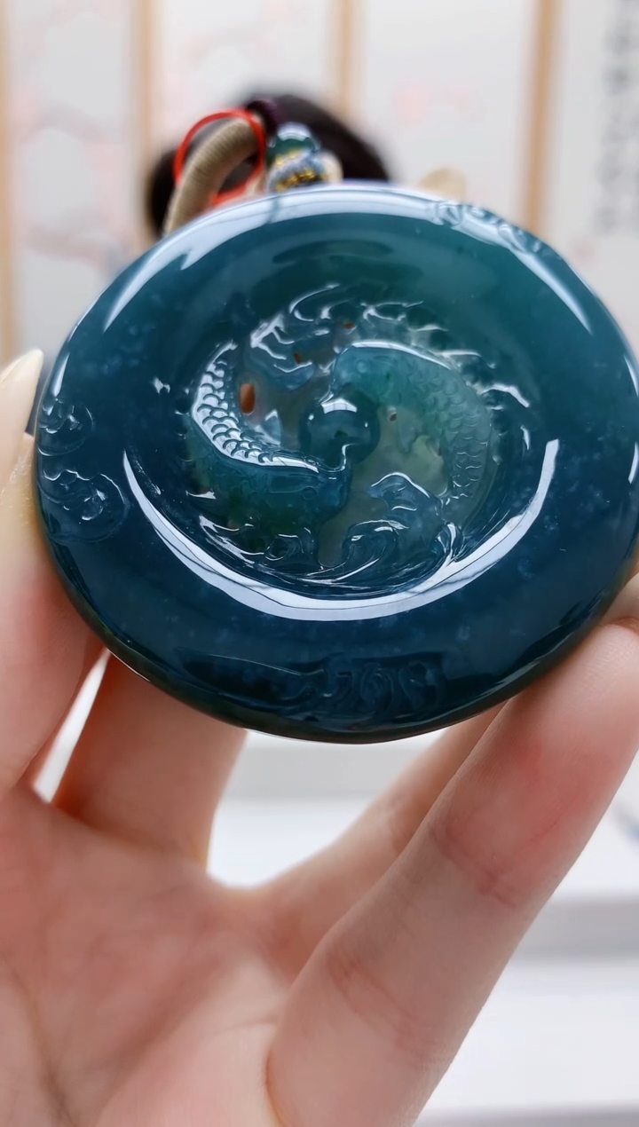 未镶嵌定制翡翠5060jw-毛货挂件31