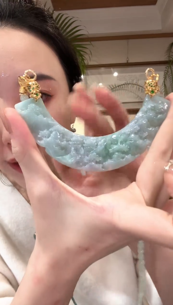 【闪购商品】翡翠颈饰未镶嵌国风