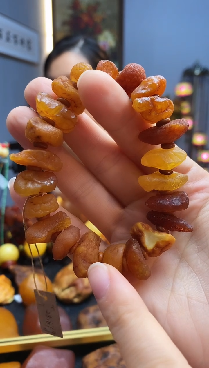 手串琥珀未镶嵌手串