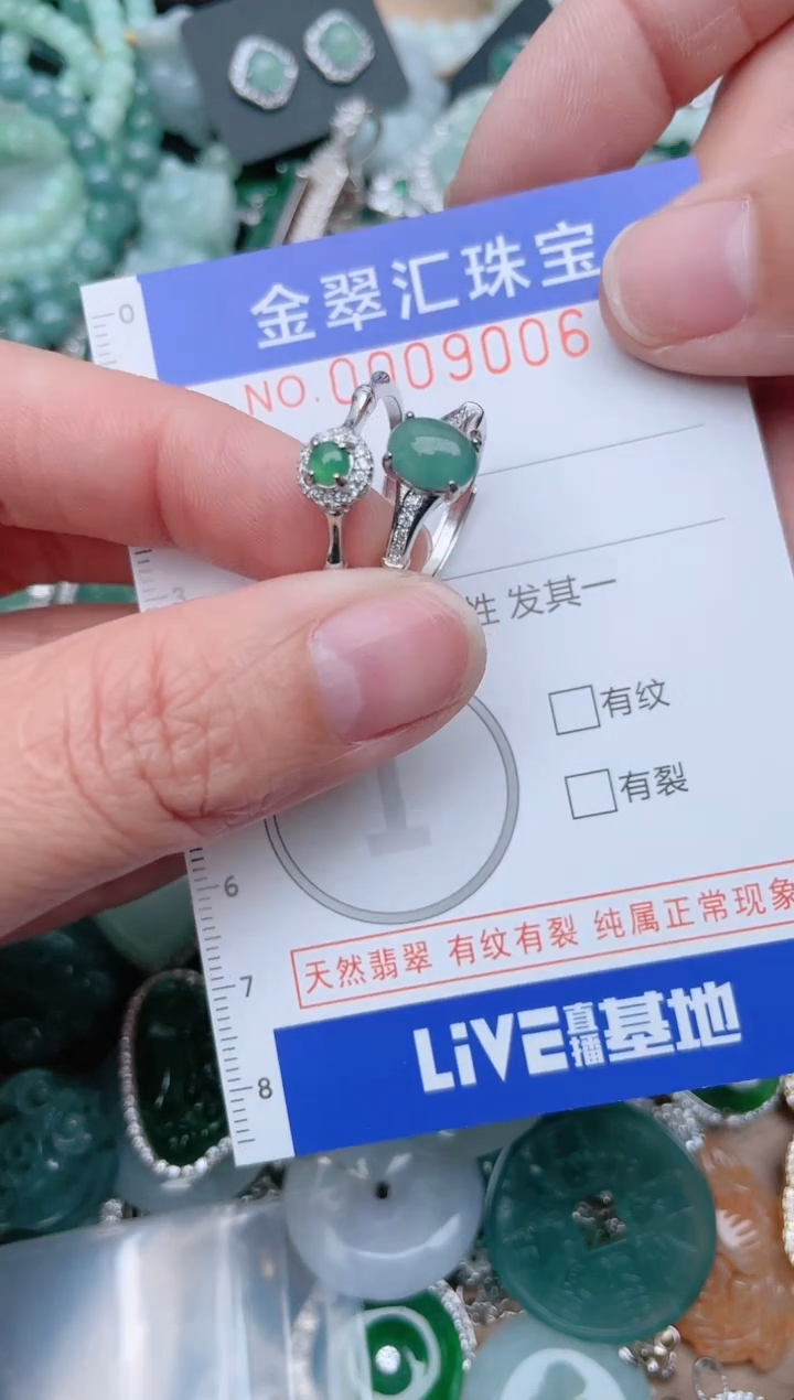 【闪购商品】翡翠颈饰未镶嵌9006.........1