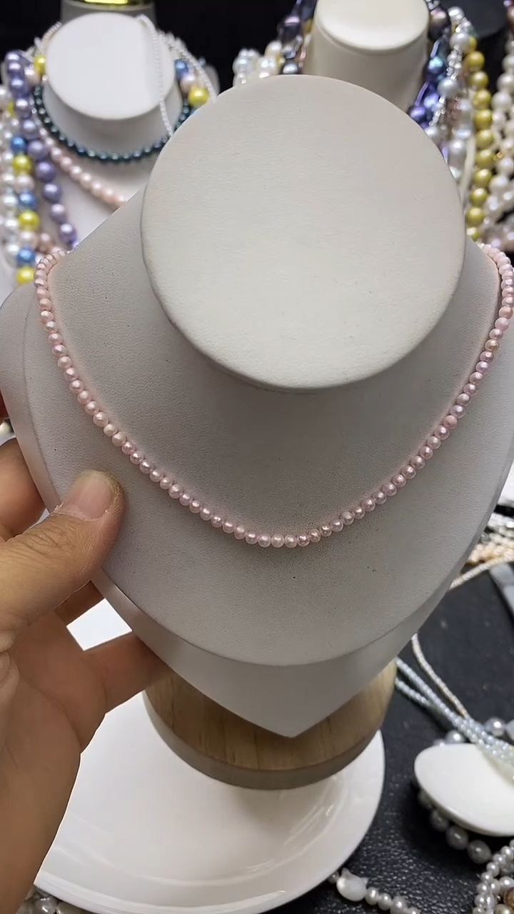 颈饰未镶嵌淡水珍珠多人