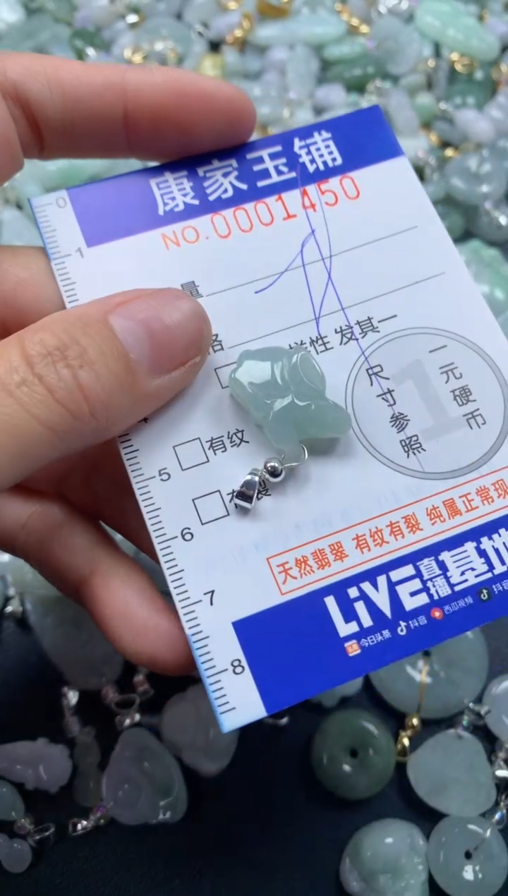 颈饰未镶嵌翡翠1450