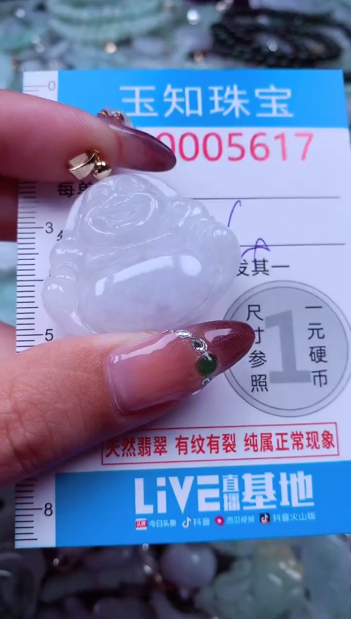 吊坠(不含链)未镶嵌翡翠5617