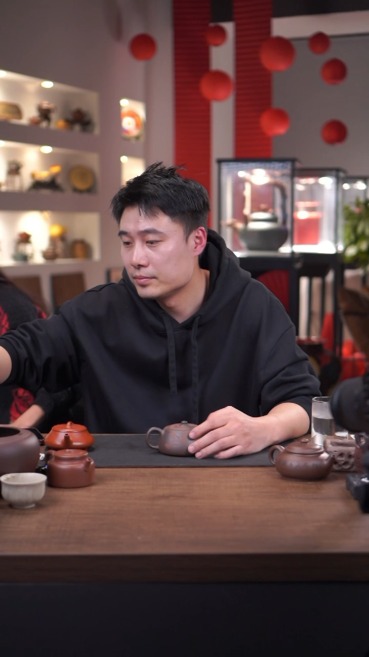 【闪购商品】紫砂茶杯张晔三鸟改良井栏