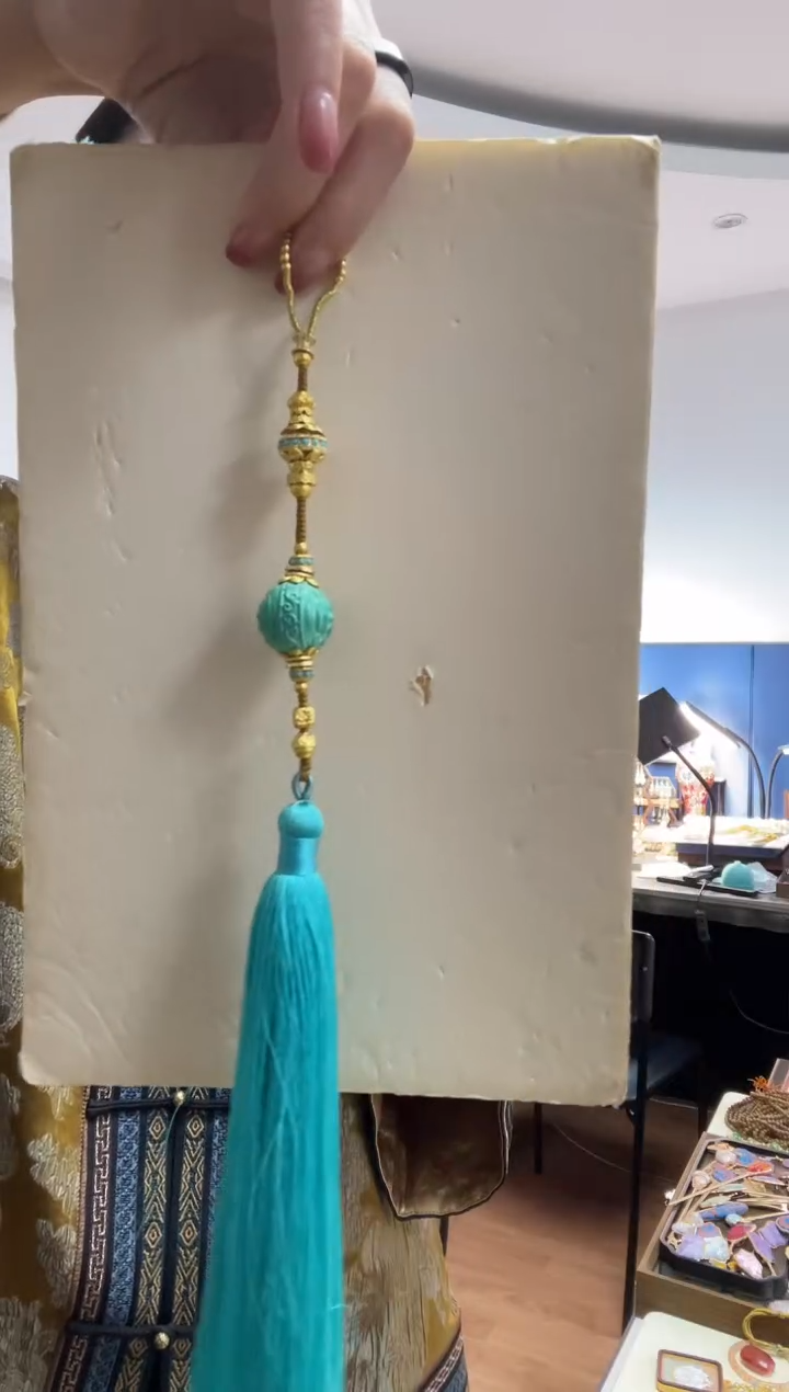 天*星，满工蓝白设计师款压襟