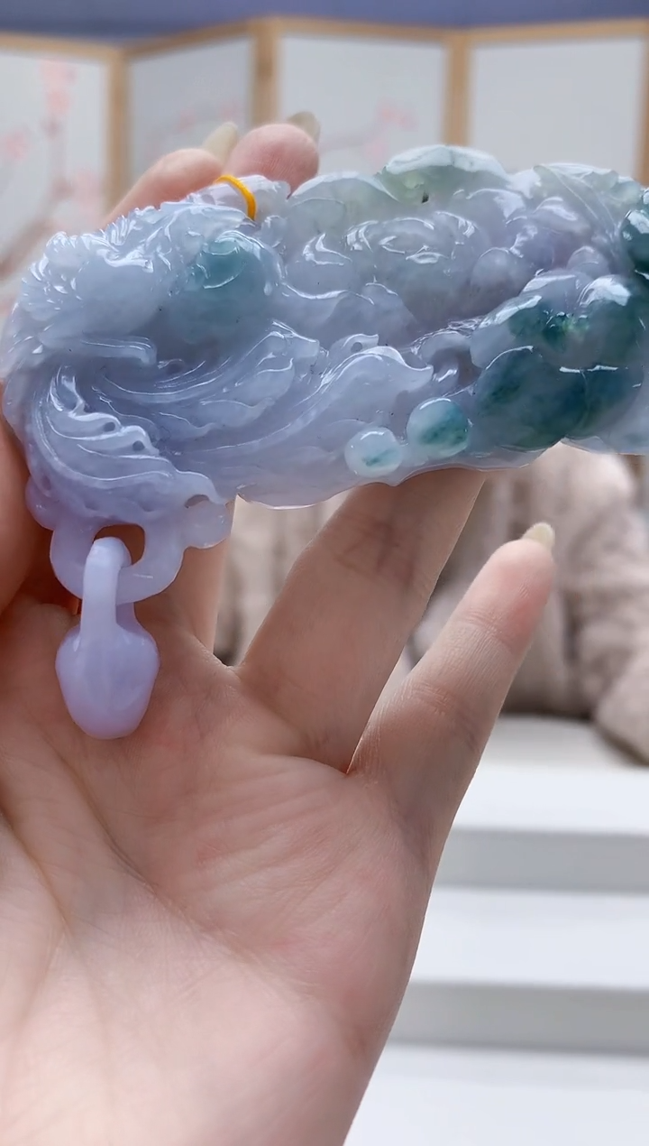 未镶嵌定制翡翠3099jw-毛货挂件69