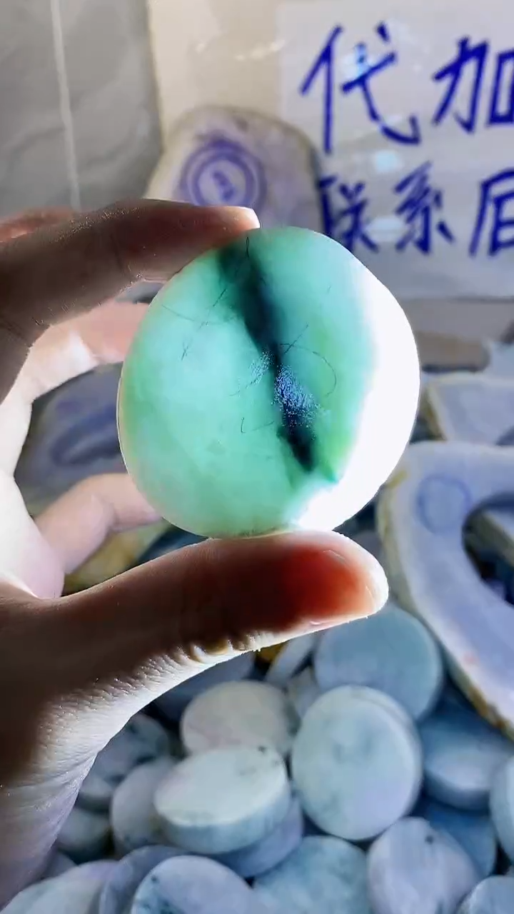 裸石翡翠纯天然A货翡翠92