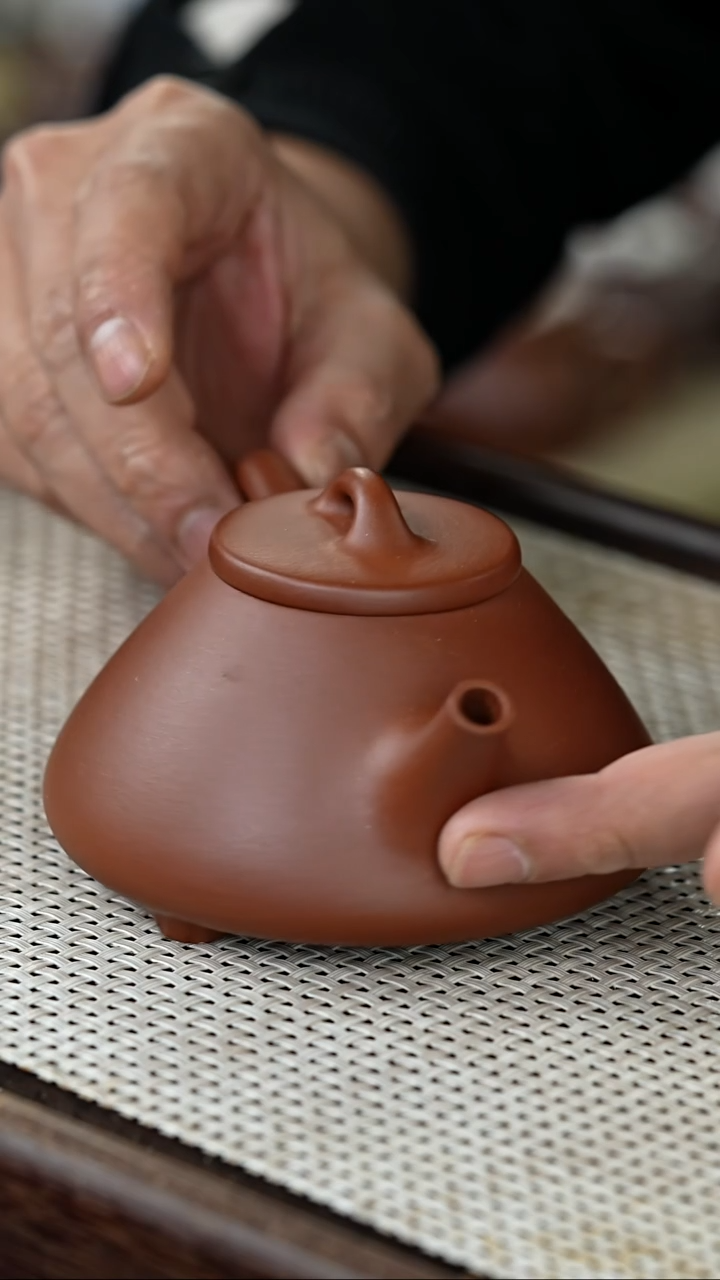 【闪购商品】紫砂茶壶@@Aj3052徐皓子冶石瓢