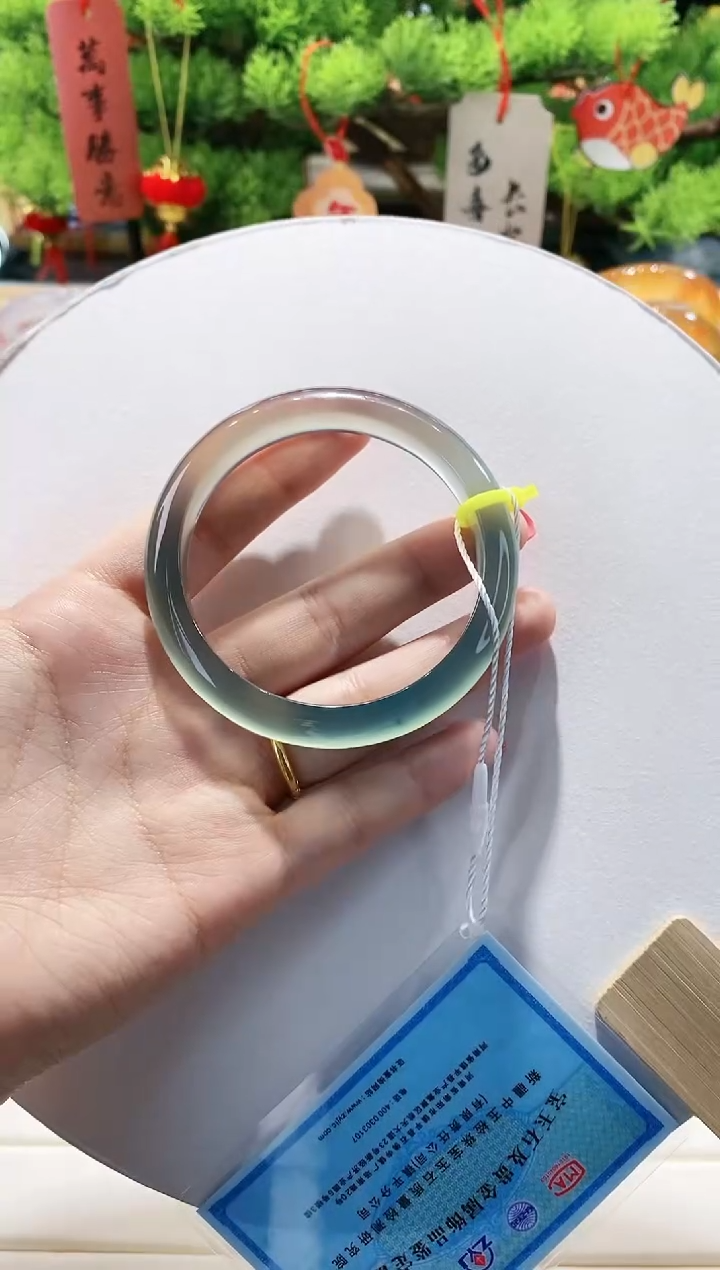 【闪购商品】玛瑙/玉髓手镯未镶嵌115-56.5