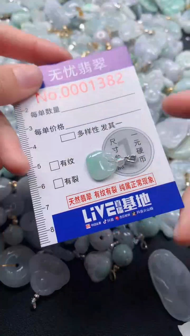 颈饰未镶嵌翡翠1382