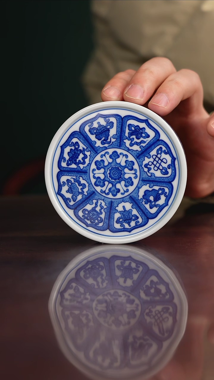 【闪购商品】晓月柴窑 八宝盖置