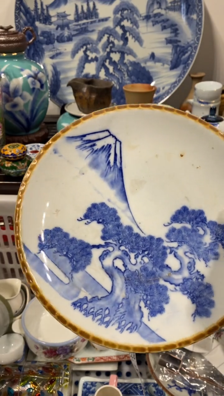 喧*瓷器 餐具 摆件 工艺品