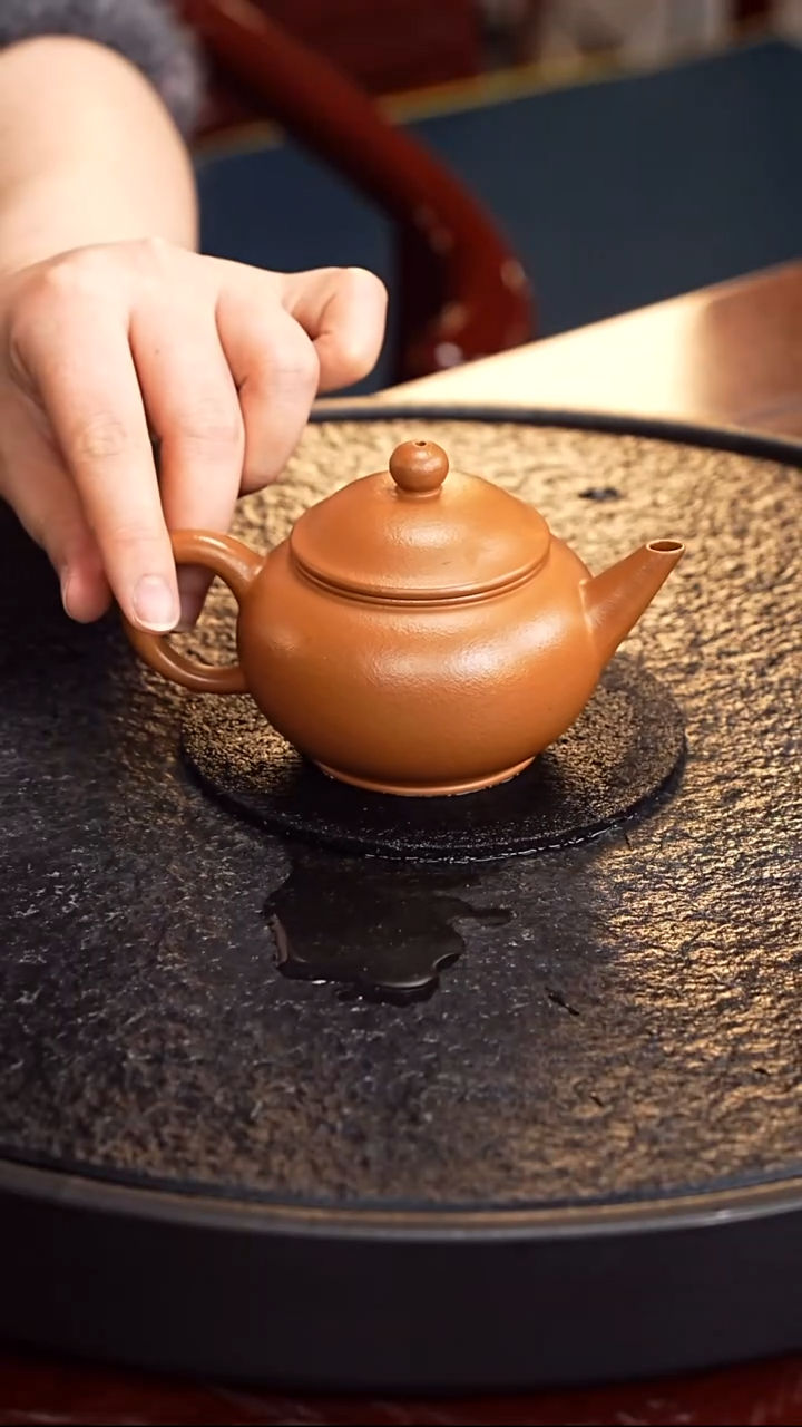 茶壶紫砂YLX  水平23  黄降坡 200毫升