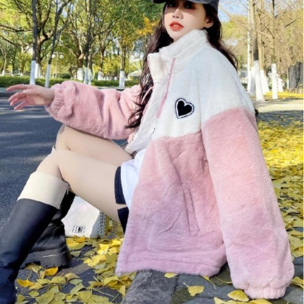 A642女款温柔系棉服学生百搭A92179PI103