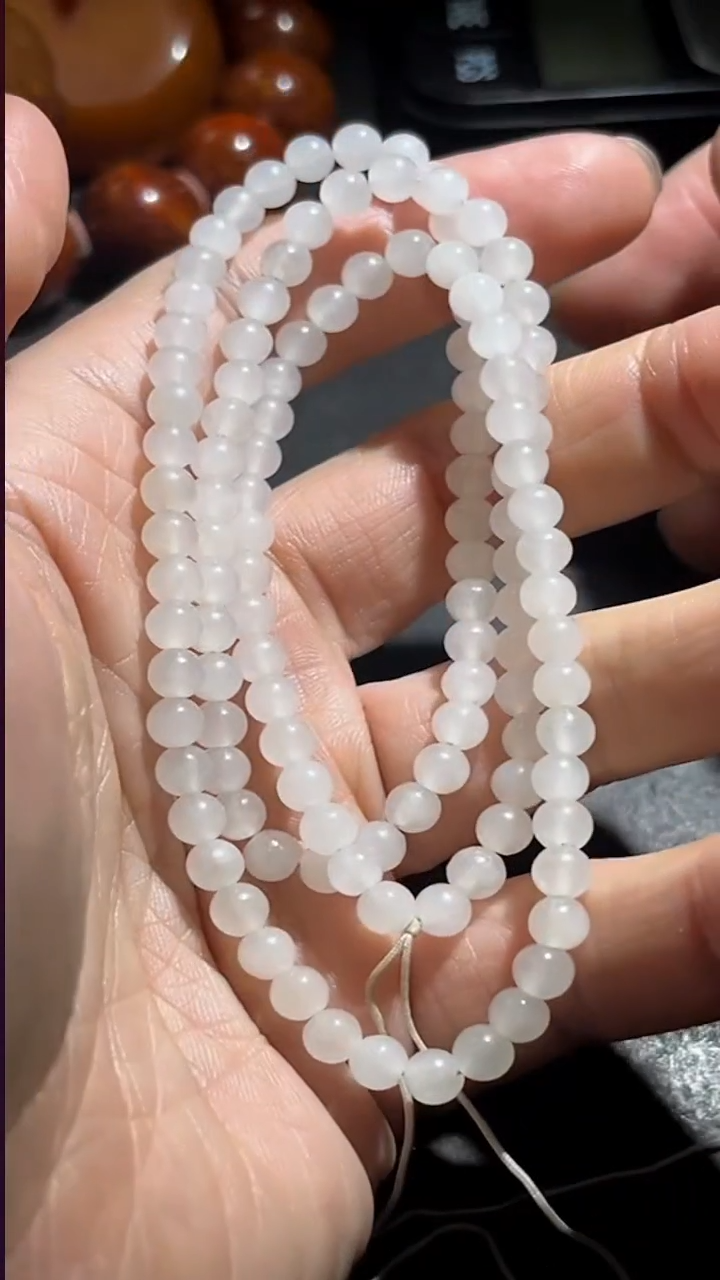 未镶嵌手串和田玉pz1204-7约5mm