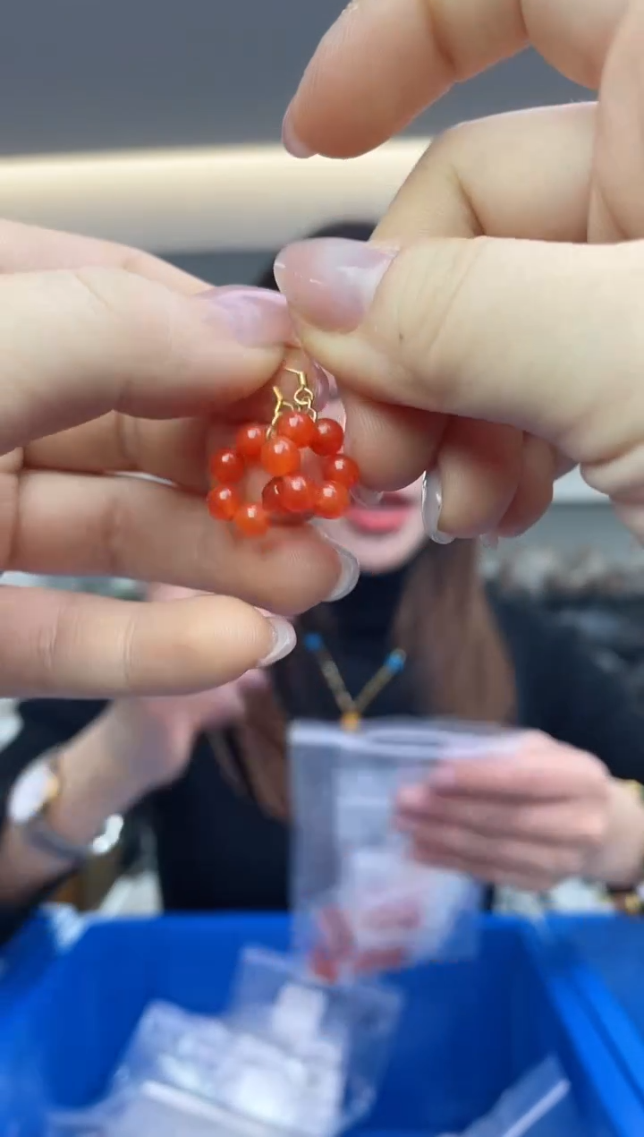 【闪购商品】南红玛瑙`银S925镶嵌（多样性发一件）