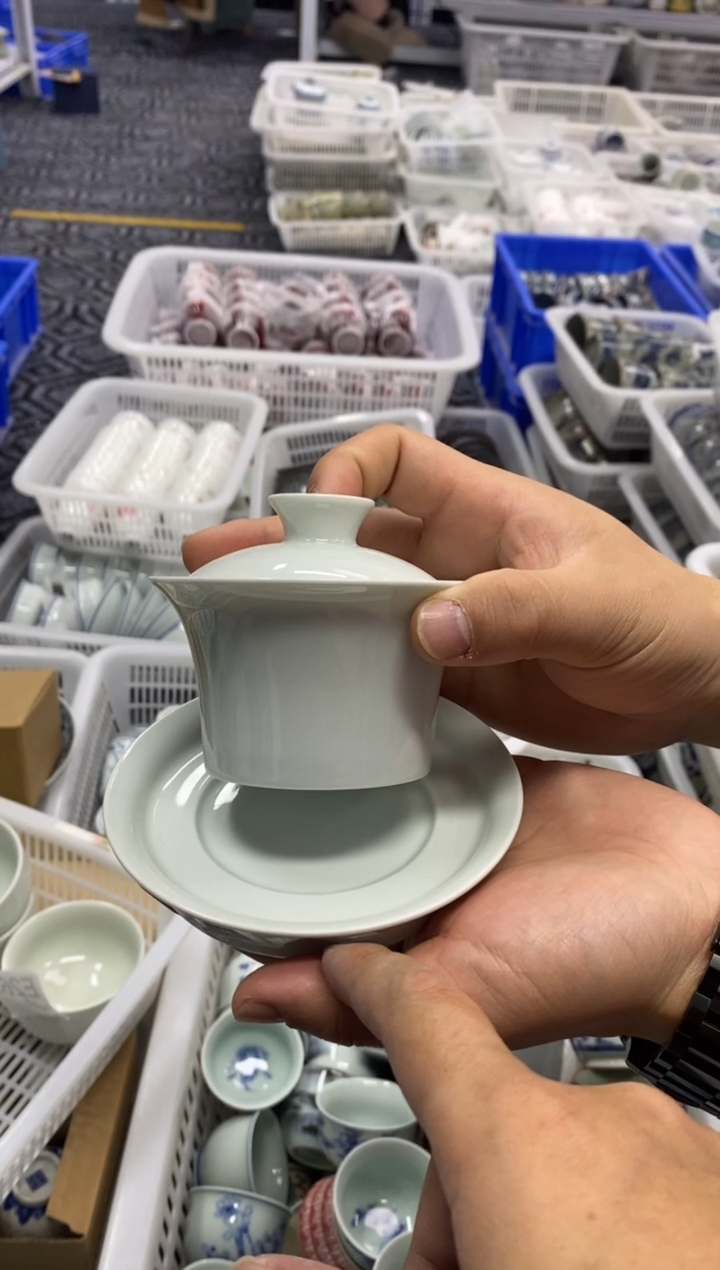 陶瓷景德陶瓷茶具容量约150