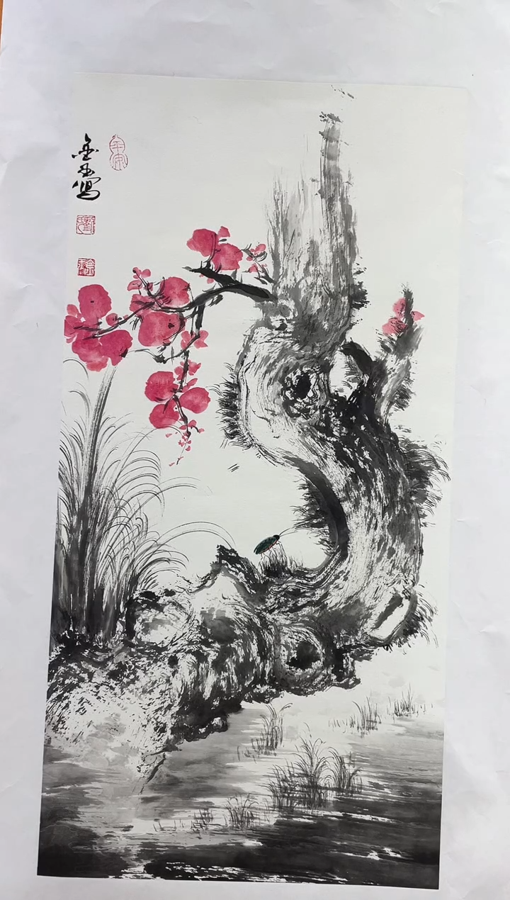 国画【国画】刘金玉老师亲笔手绘