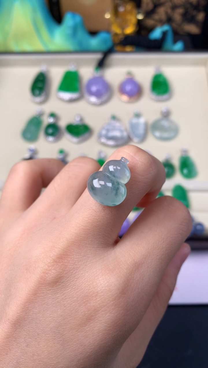 定制翡翠未镶嵌裸石（镶嵌定制）