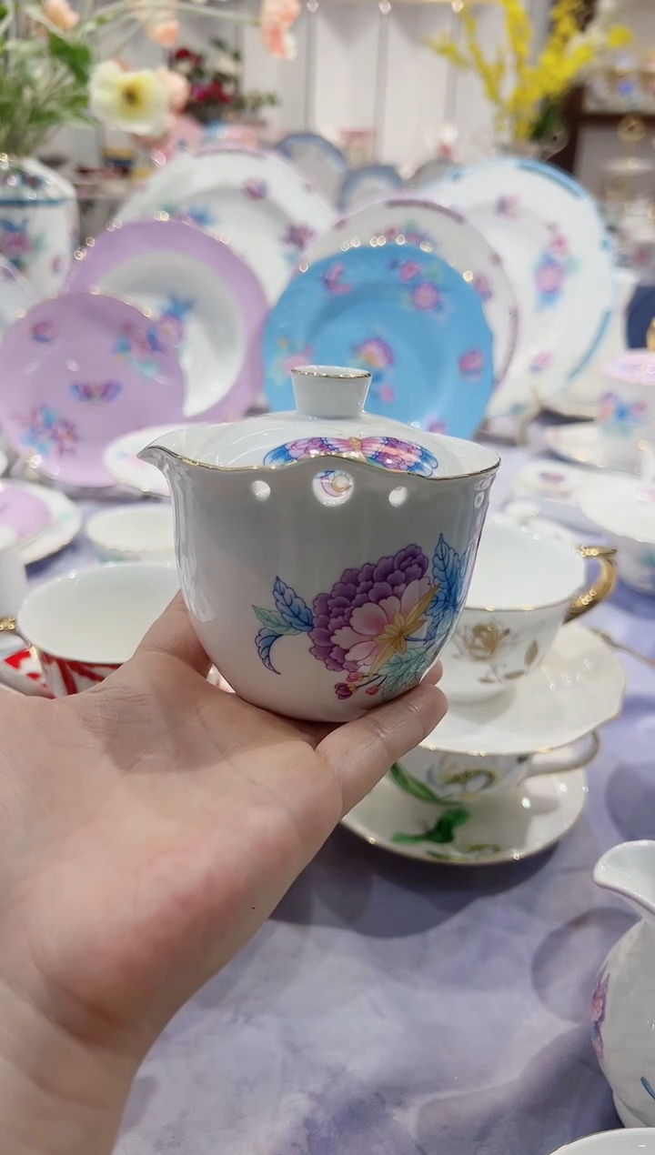 【闪购商品】骨瓷盖碗