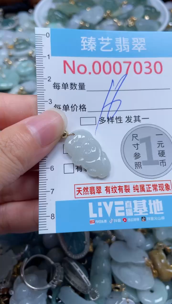 颈饰未镶嵌翡翠7030