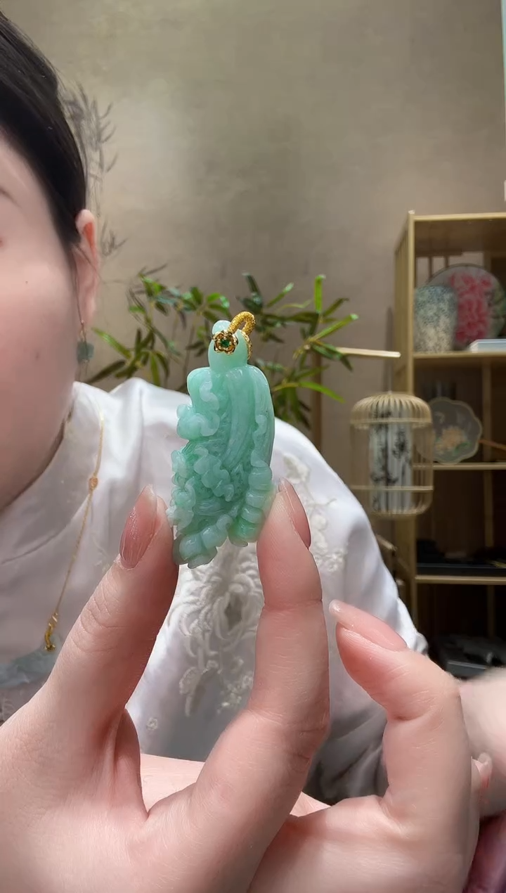 【闪购商品】翡翠颈饰未镶嵌吊坠