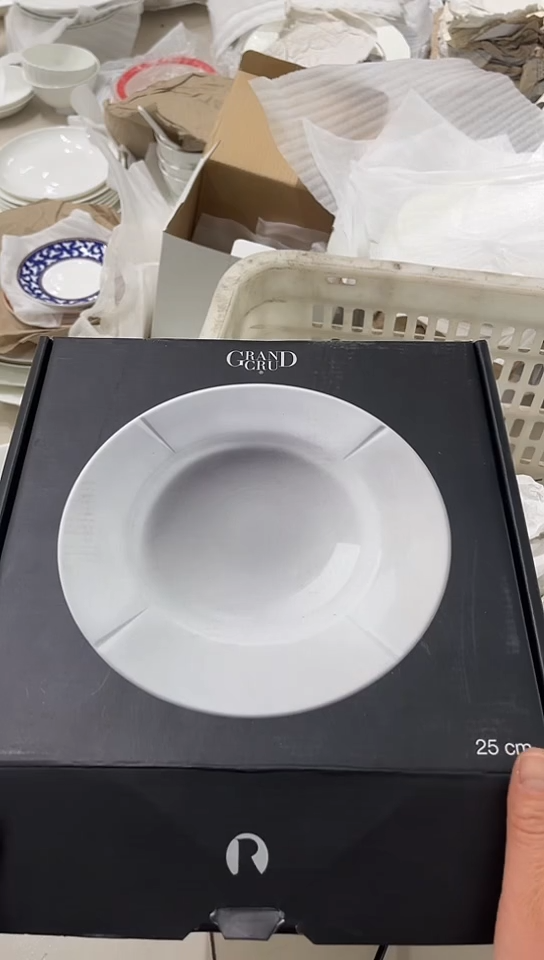 瓷罗尔平盘4只装