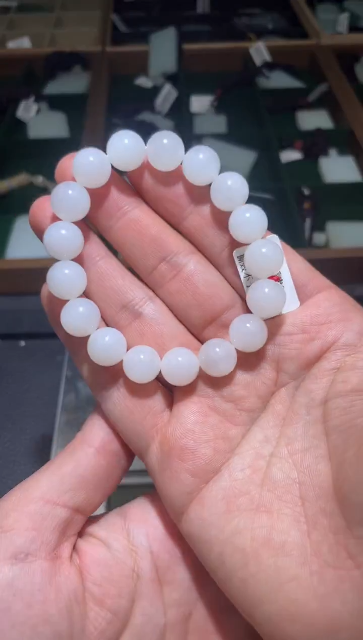 未镶嵌手链和田玉手串卡12