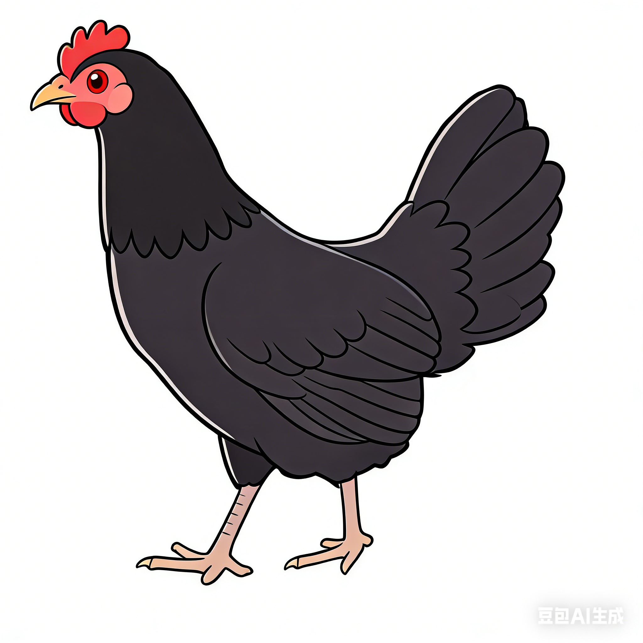 林间散养 黑凤鸡2斤左右发货  到手3只